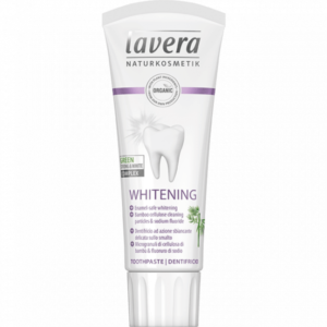 Lavera Bělící zubní pasta s fluorem BIO (75 ml) - s osvěžující mátovou příchutí Lavera