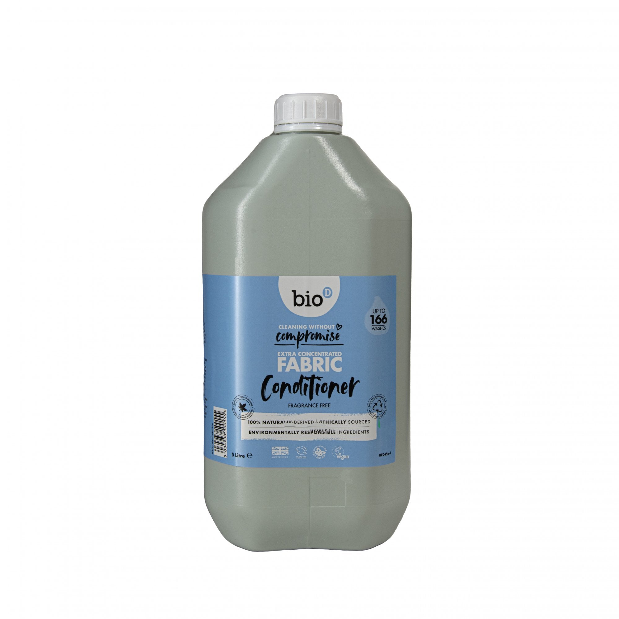 Bio-D Extra koncentrovaná aviváž bez vůně 5 l Bio-D