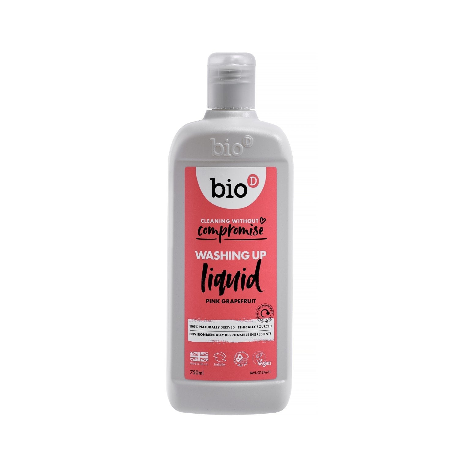 Bio-D Přípravek na mytí nádobí s vůní grapefruitu 750 ml Bio-D