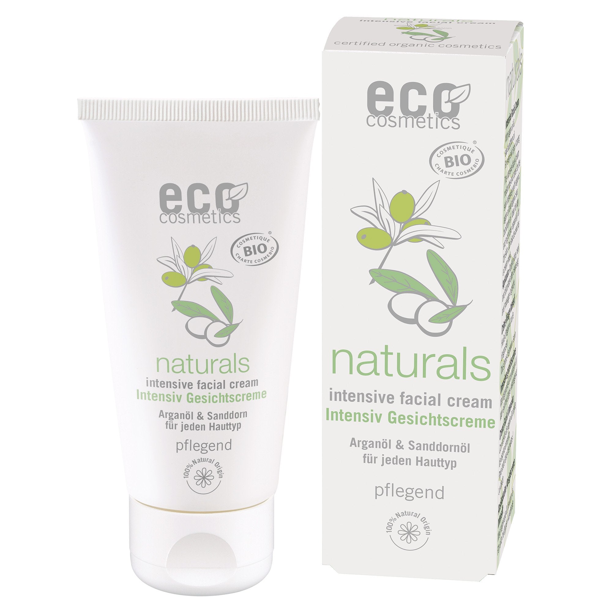 Eco Cosmetics Intenzivní pleťový krém BIO (50 ml) - s cenným arganovým olejem Eco Cosmetics