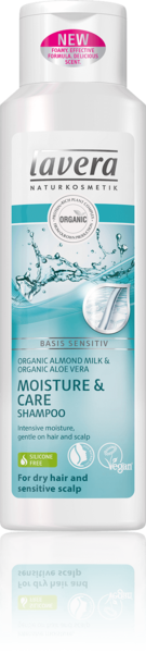 Lavera Basis Sensitive Hydratační a pečující šampon BIO (250 ml) Lavera