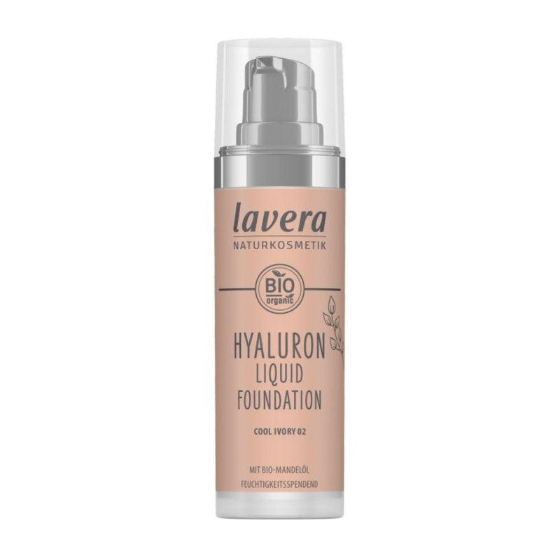 Lavera Lehký tekutý make-up s kyselinou hyaluronovou (30 ml) 02 Cool Ivory Lavera