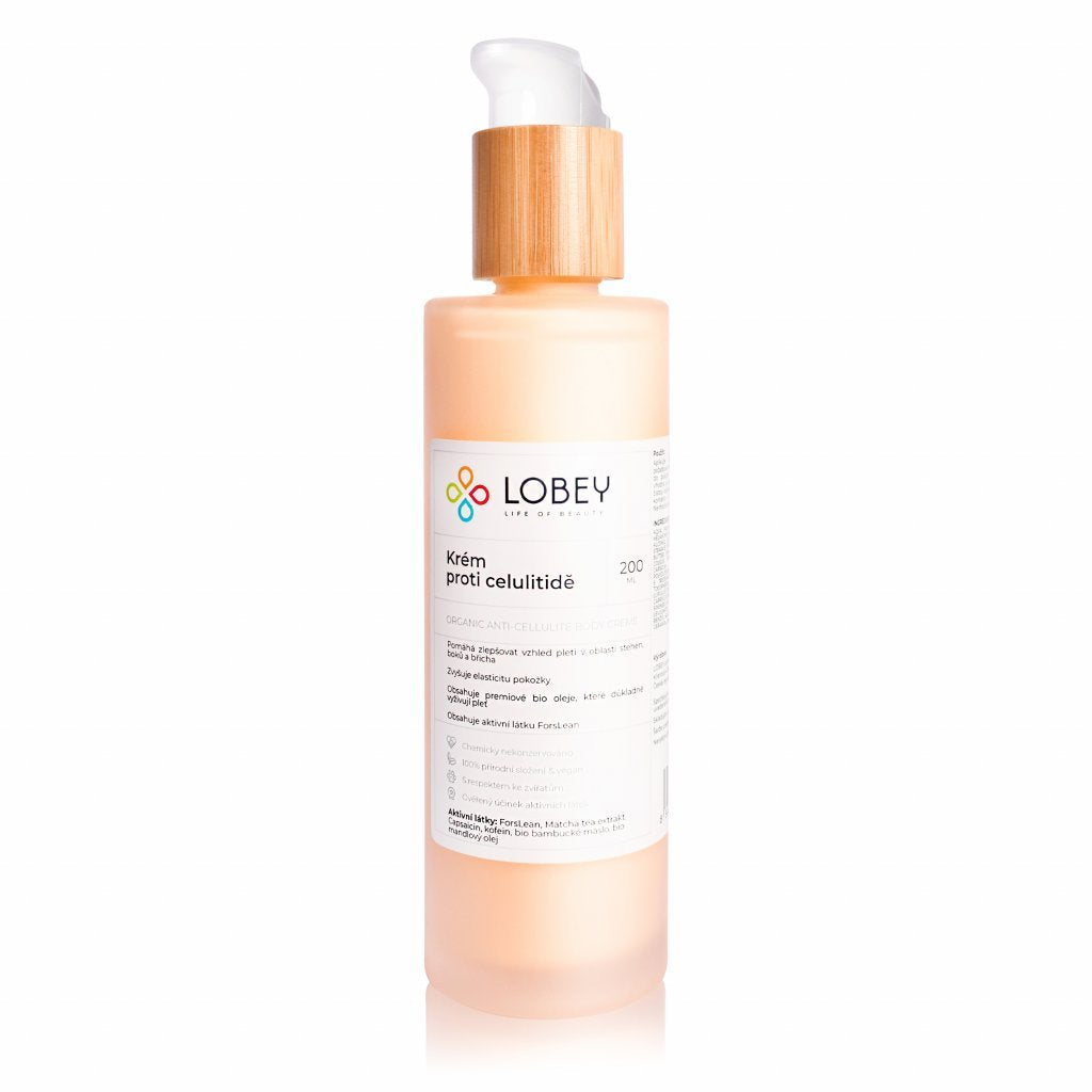 Lobey Krém proti celulitidě (200 ml) - prohřívá