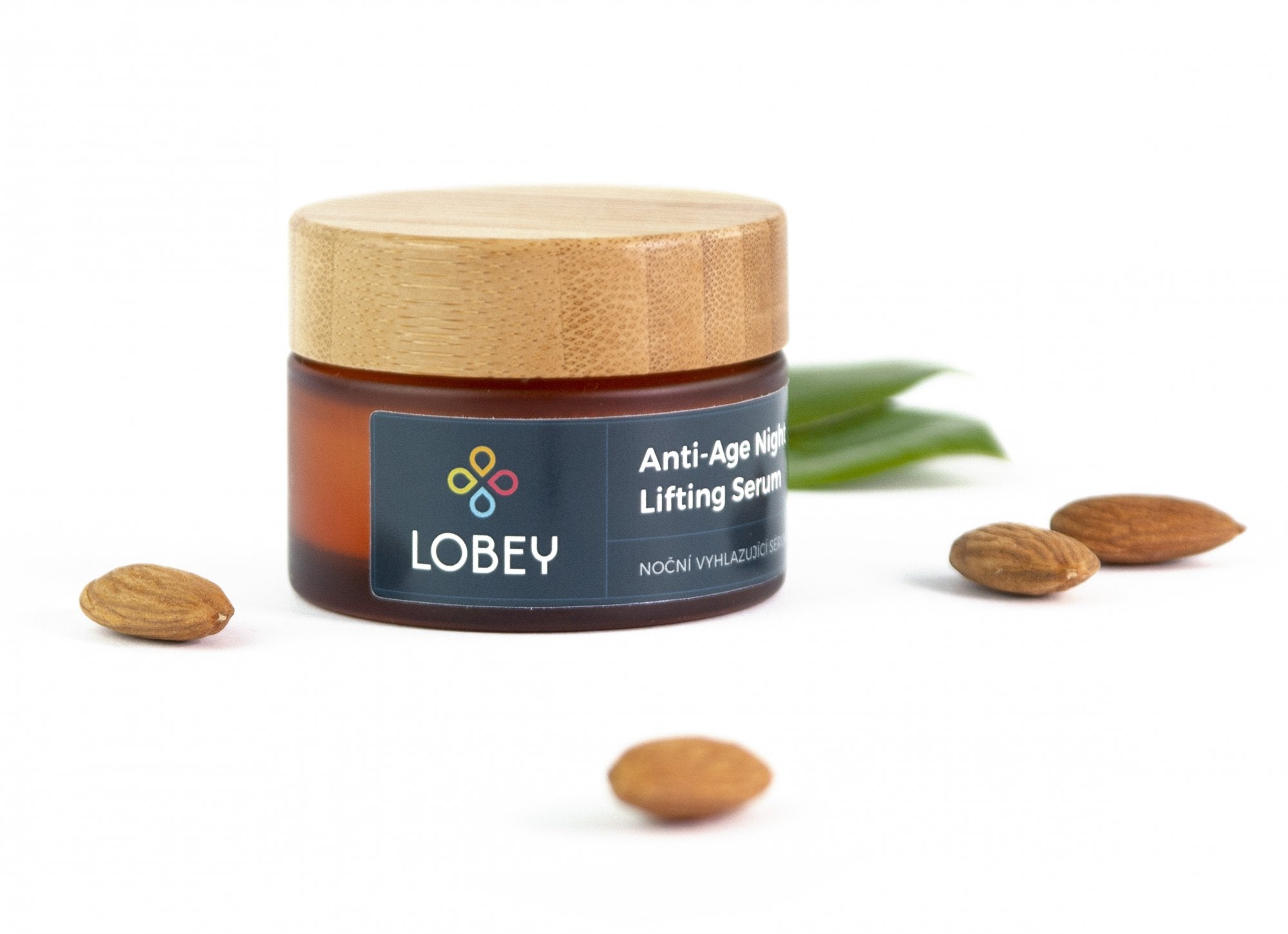 Lobey Noční vyhlazující sérum BIO (50 ml) - viditelné vyhlazení pleti Lobey