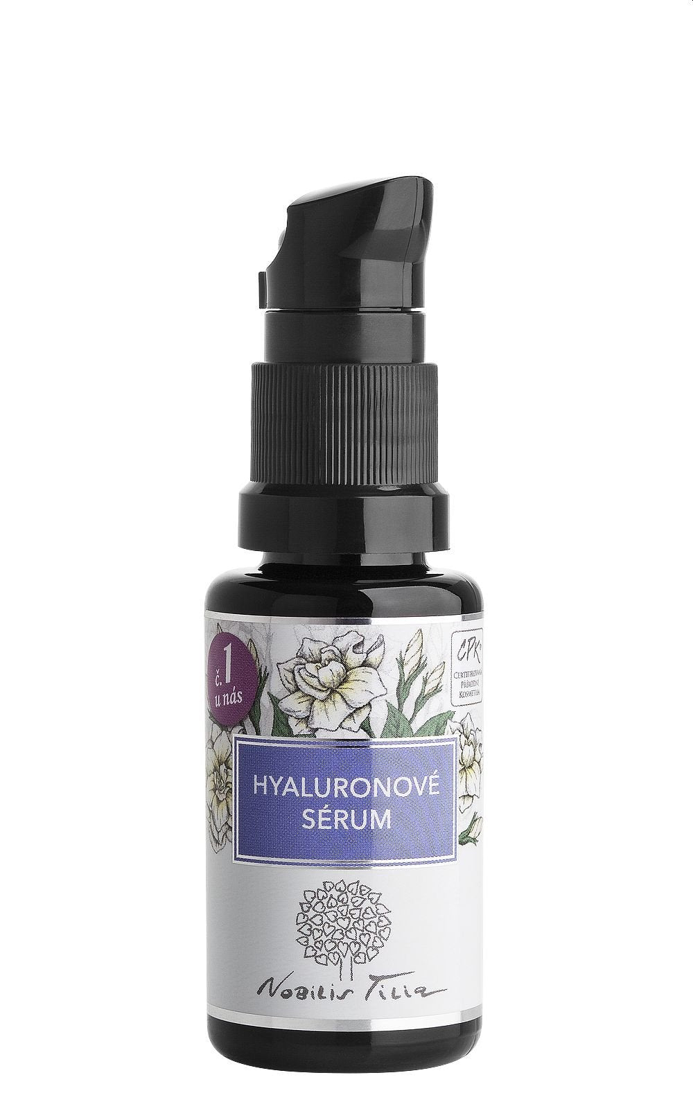 Nobilis Tilia Hyaluronové sérum - INOVACE 20 ml - i pro citlivou a problematickou pleť Nobilis Tilia