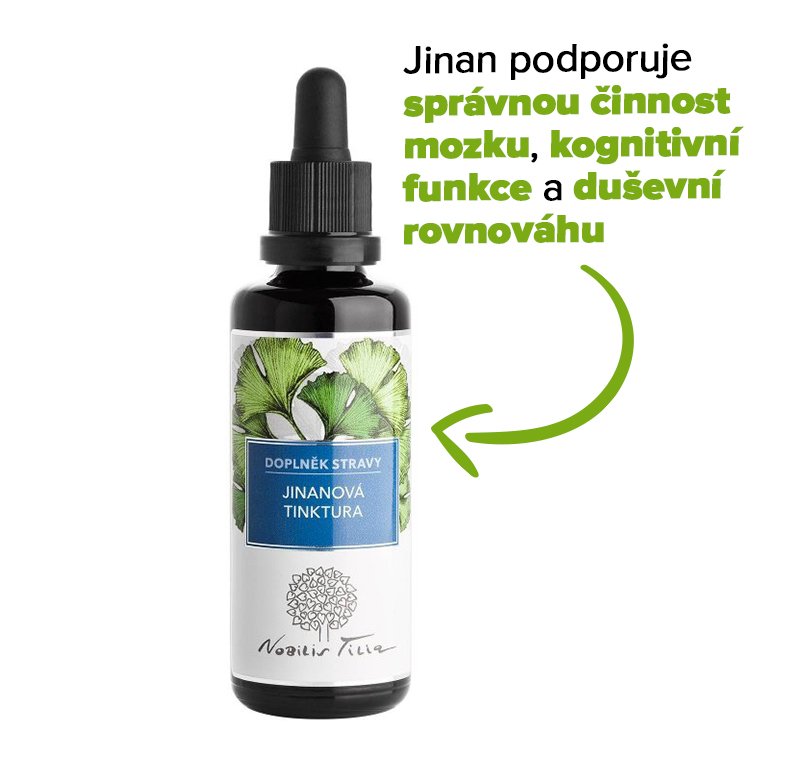 Nobilis Tilia Jinanová tinktura (50 ml) - podporuje duševní rovnováhu Nobilis Tilia