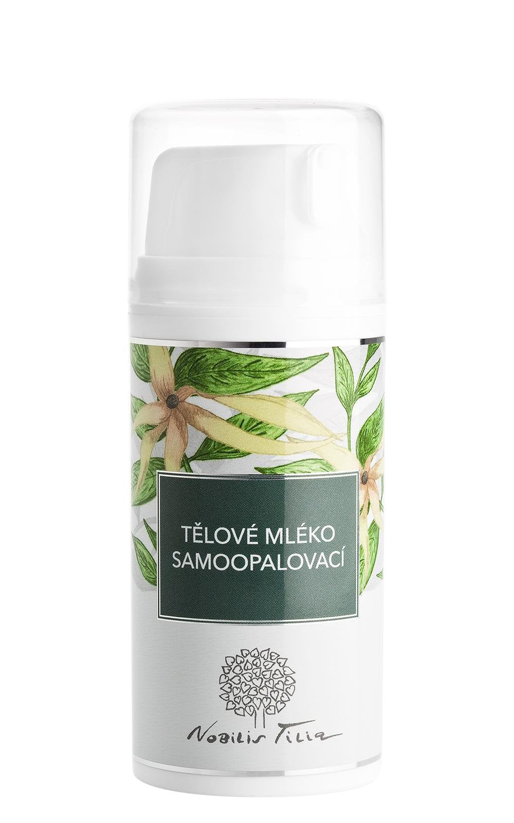 Nobilis Tilia Samoopalovací tělové mléko (100 ml) - s vitaminem e Nobilis Tilia