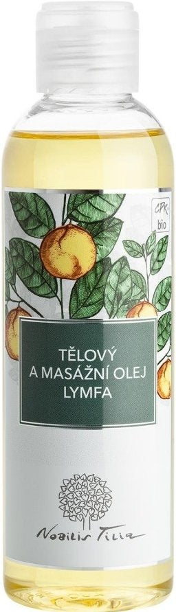 Nobilis Tilia Tělový a masážní olej Lymfa BIO (200 ml) Nobilis Tilia