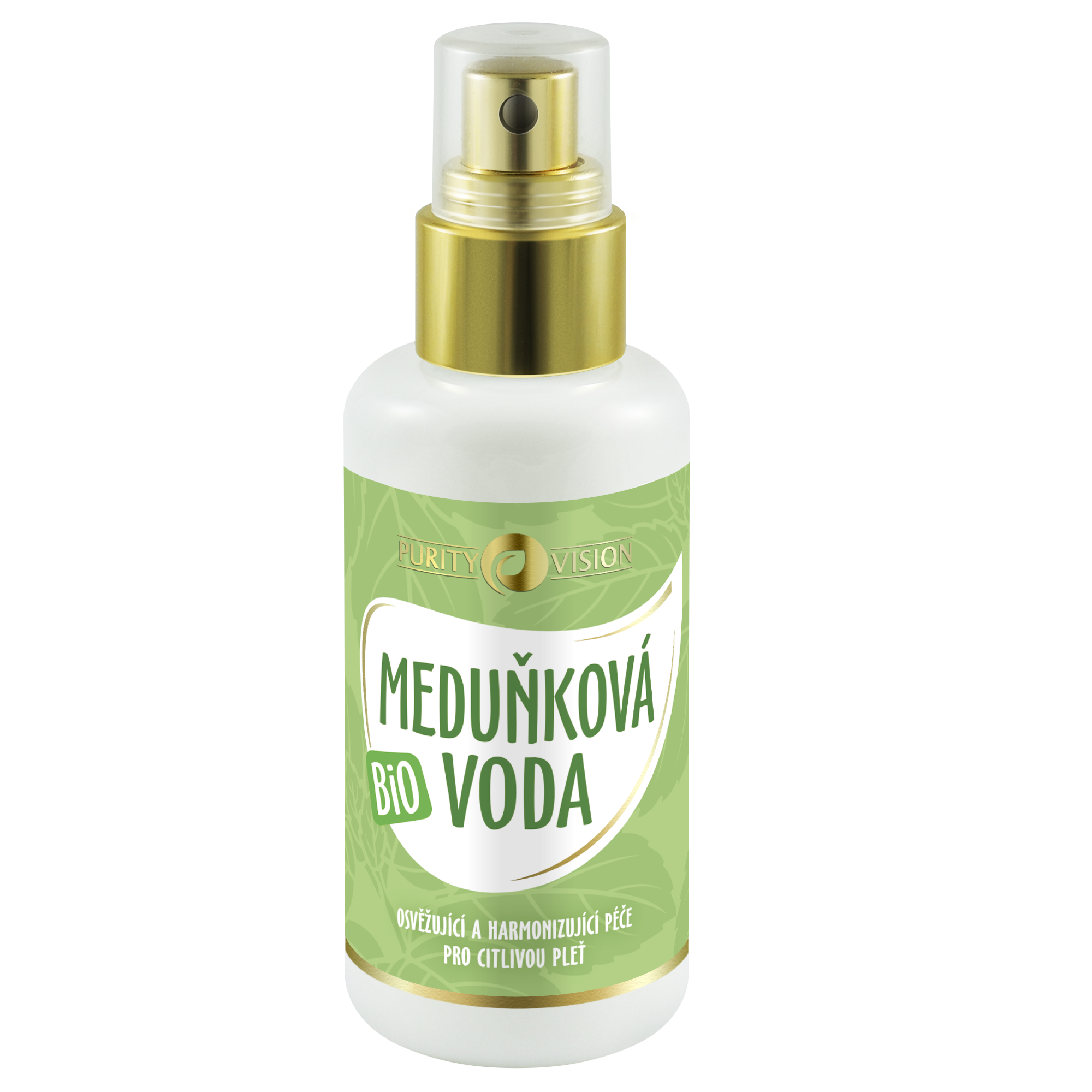 Purity Vision Meduňková voda BIO (100 ml) Purity Vision