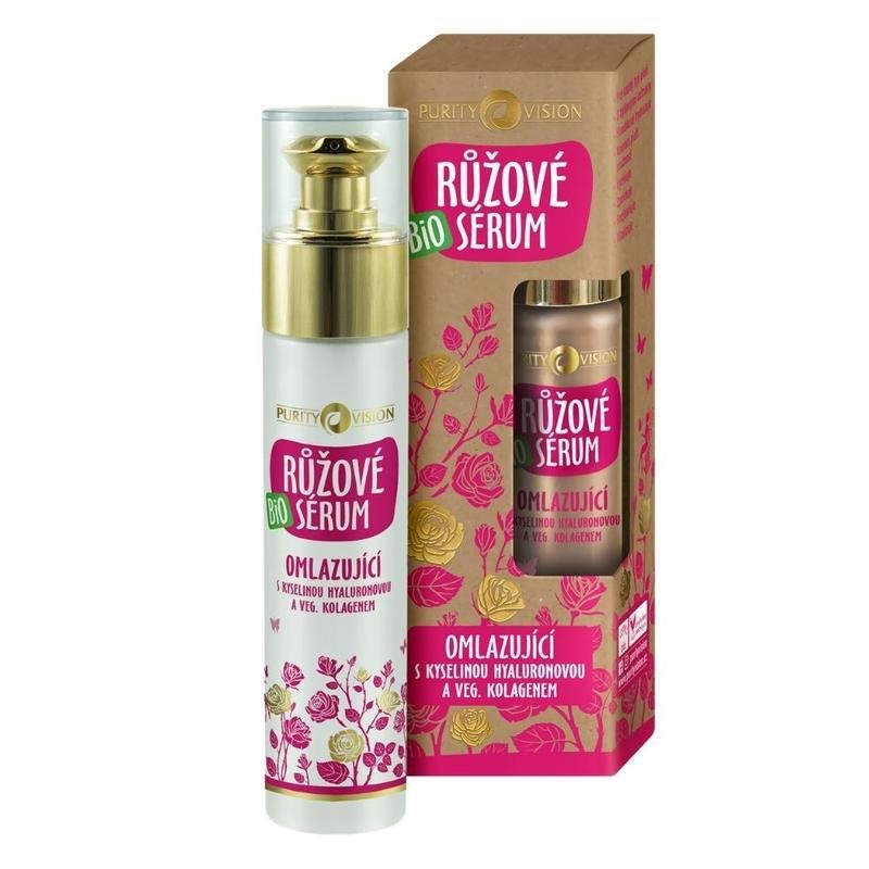 Purity Vision Růžové omlazující sérum BIO (50 ml) - pro mladistvý vzhled Purity Vision