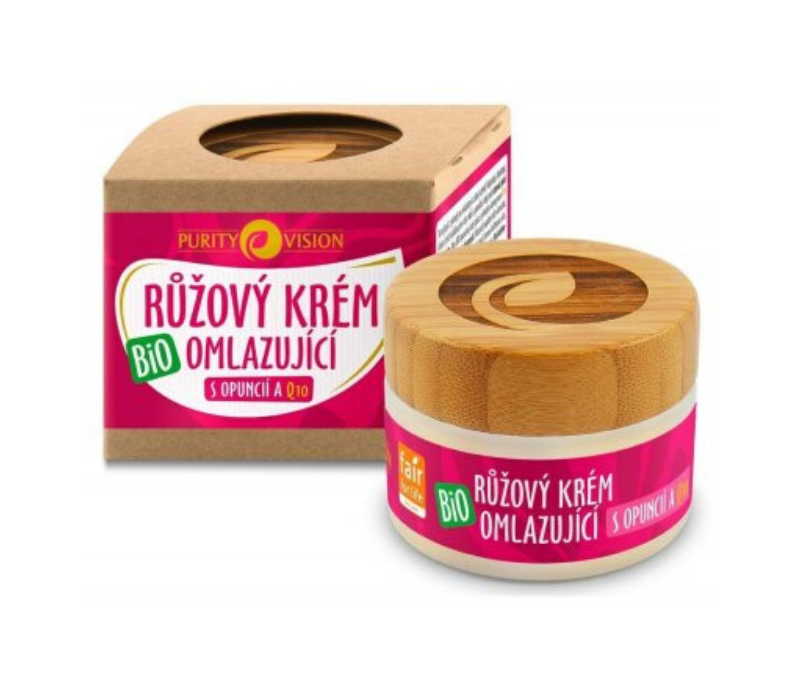 Purity Vision Růžový krém omlazující BIO (40 ml) - pro mladistvý vzhled Purity Vision