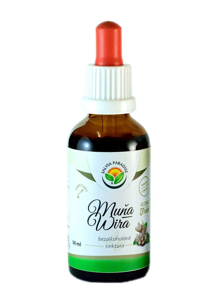 Salvia Paradise Muňa a Wira - bylinná tinktura bez alkoholu (50 ml) Salvia Paradise