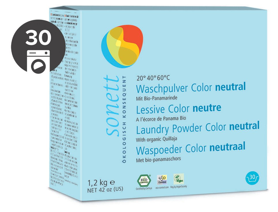 Sonett Prací prášek na barevné prádlo Sensitive BIO 1
