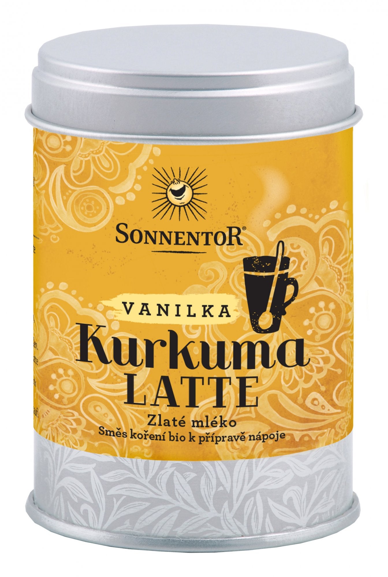 Sonnentor Kurkuma Latte vanilka BIO - dóza Dóza 60 g - směs k přípravě nápoje Sonnentor