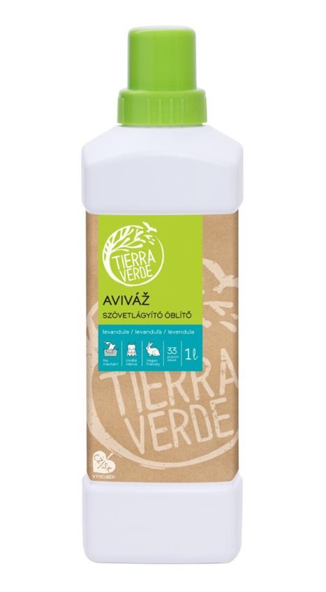 Tierra Verde Aviváž s levandulí 1 l - pro zjemnění syntetického prádla Tierra Verde