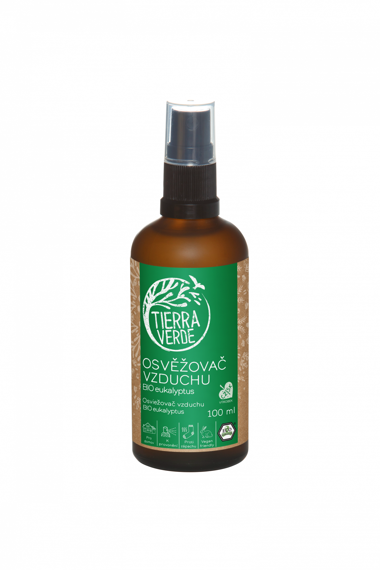 Tierra Verde Osvěžovač vzduchu - BIO Eukalyptus (100 ml) Tierra Verde