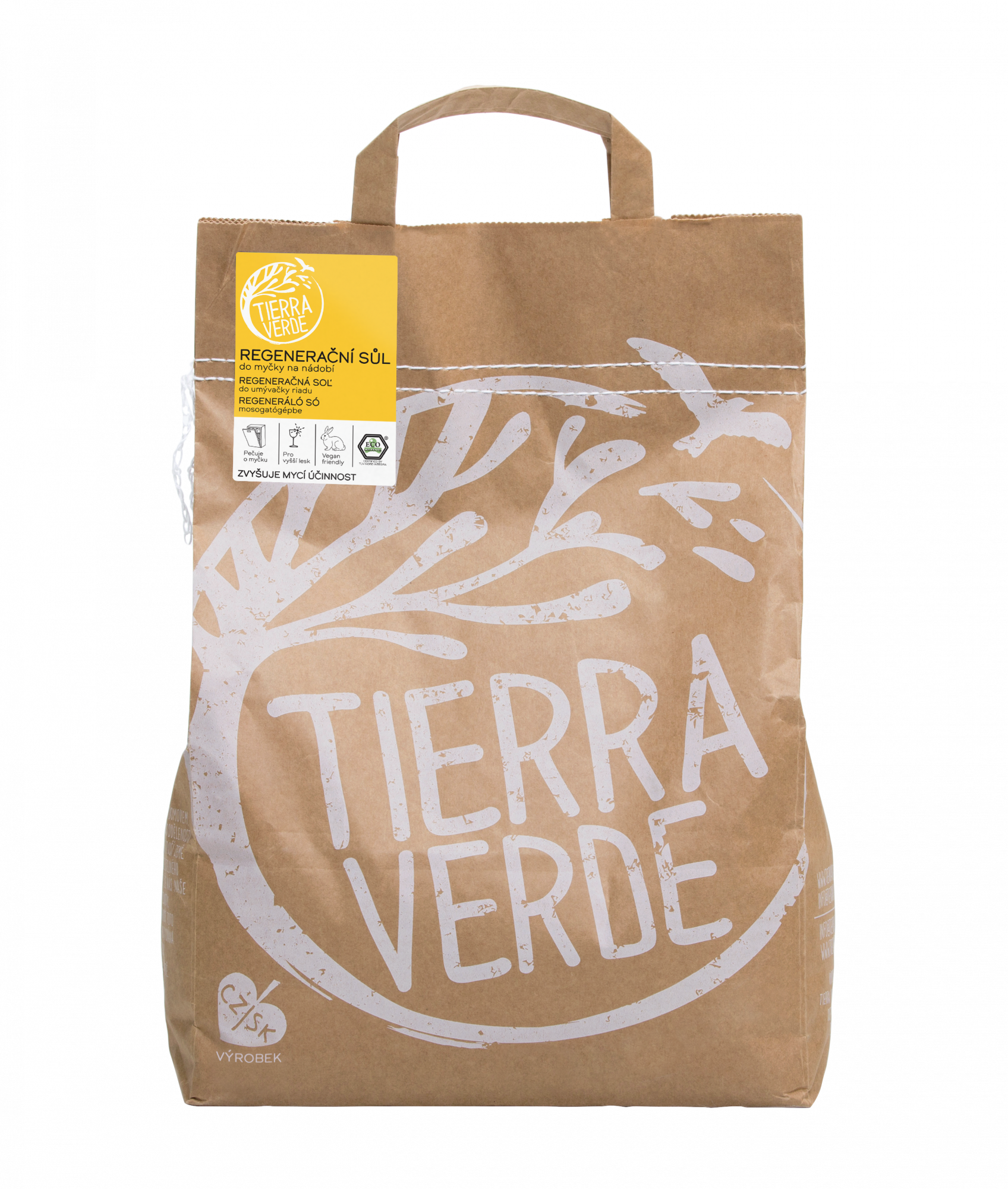 Tierra Verde Sůl do myčky - INOVACE 5 kg - zabraňuje usazování vodního kamene Tierra Verde