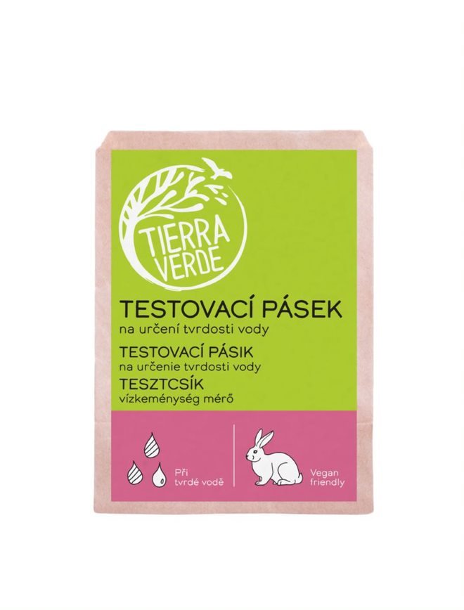 Tierra Verde Testovací pásek na určení tvrdosti vody (1 ks) Tierra Verde