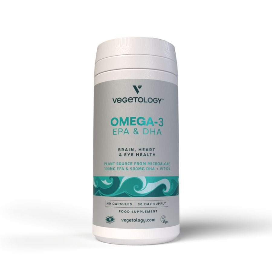 Vegetology Omega-3 (Opti3) - EPA a DHA s vitaminem D3 (60 kapslí) Vegetology