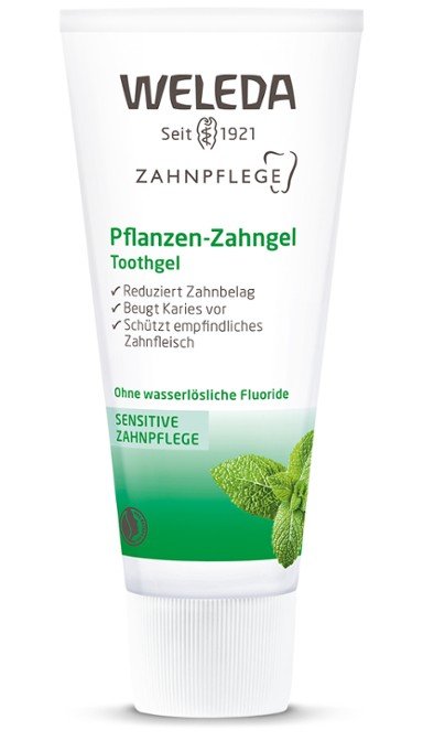 Weleda Rostlinný zubní gel (75 ml) - ideální pro citlivé zuby Weleda