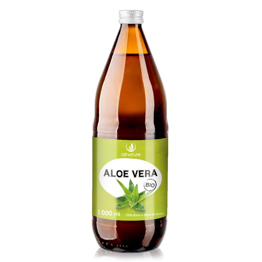 Allnature Aloe vera BIO 1 l - zázračný elixír z mexika Allnature