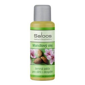 Saloos Mandlový olej (50 ml) - pomáhá udržovat zdravý vzhled pleti Saloos