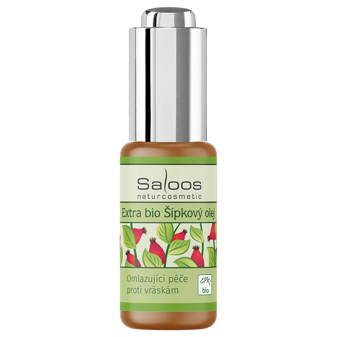 Saloos Šípkový olej Extra BIO (20 ml) - s vůní šípků pro luxusní péči Saloos